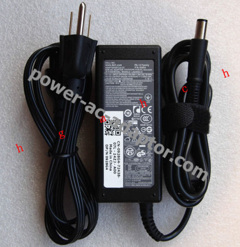 65W Slim AC Adapter Charger for Dell Inspiron N5010 N5110